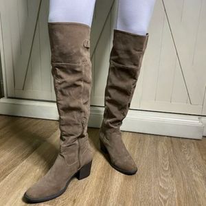Over the knee boots